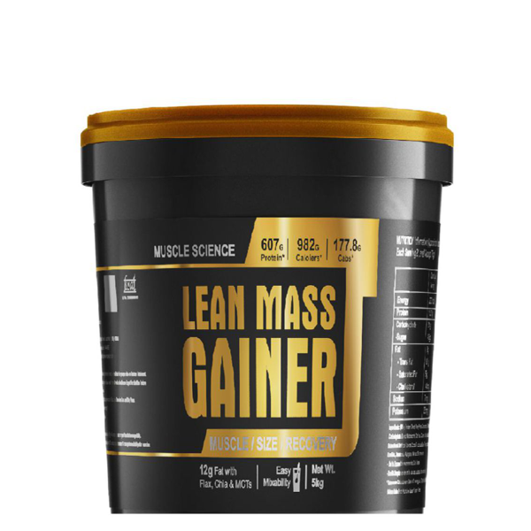 Muscle Science Lean Gainer 5kg Chocolate - The Muscle Kart.com