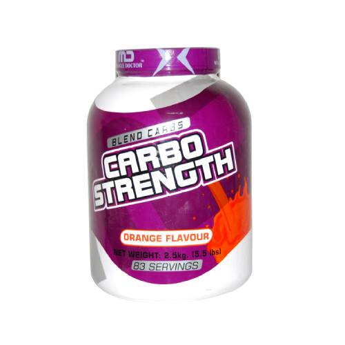 Muscle Doctor Carbo Strength 2.5 kg Orange Flavor