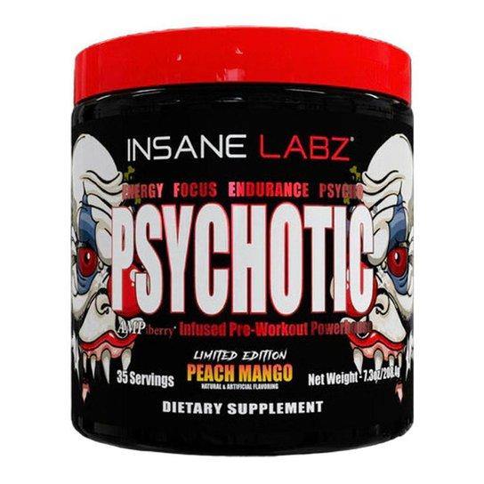 Insane Labz Psychotic Peach Mango Limited Edition From Anabolic Nation - The Muscle Kart.com