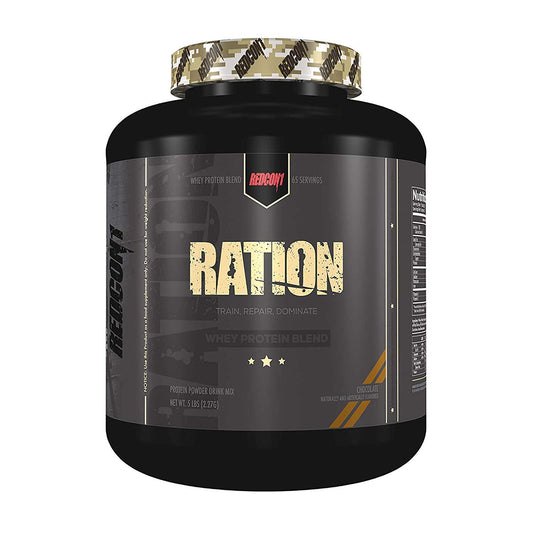 Redcon1 Ration Whey Protein Blend 5 lbs, 2.26 kg Chocolate - The Muscle Kart.com