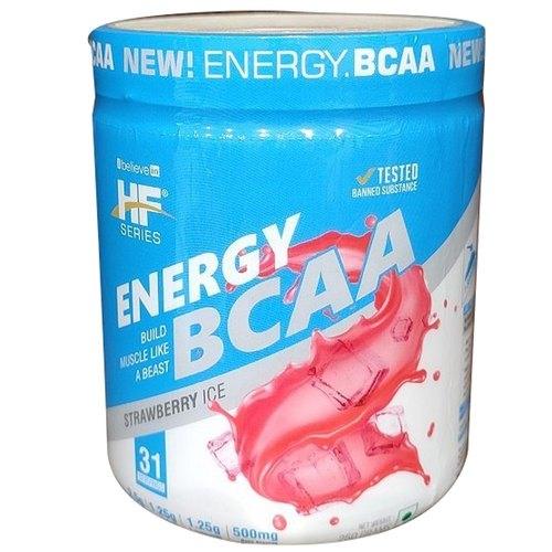 HealthfarmHF Series Energy Bcaa Supplement| Pre-Post Workout and Intra Workout Supplement,Reduce Muscle Fatigue and Enhances Endurance,250 gm|Flavour-STRAWBERRY - The Muscle Kart.com