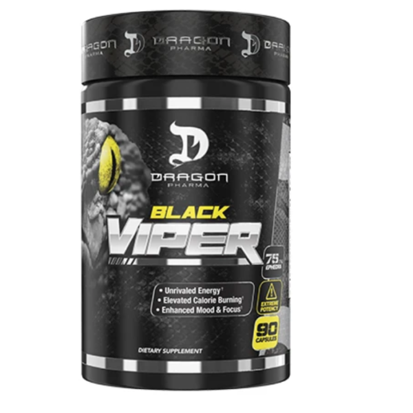 Dragon Pharma Black Viper 90 Caps - The Muscle Kart.com