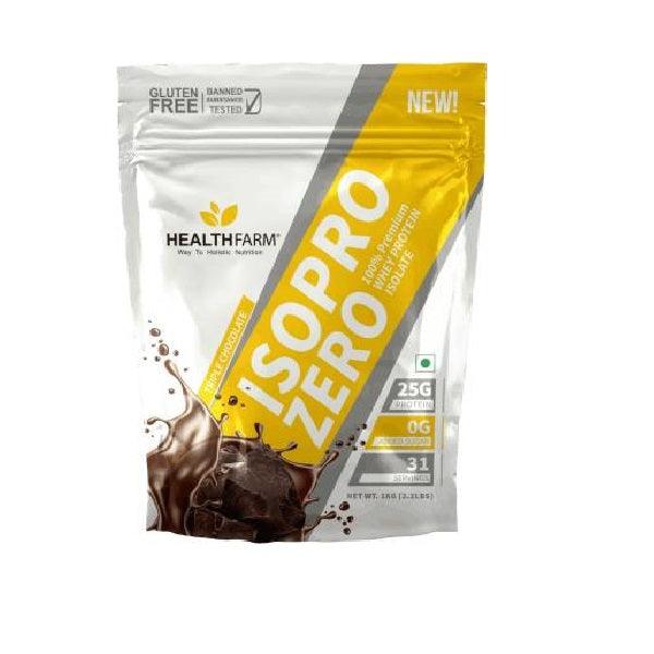Healthfarm Isopro Zero 2lbs Chocolate - The Muscle Kart.com