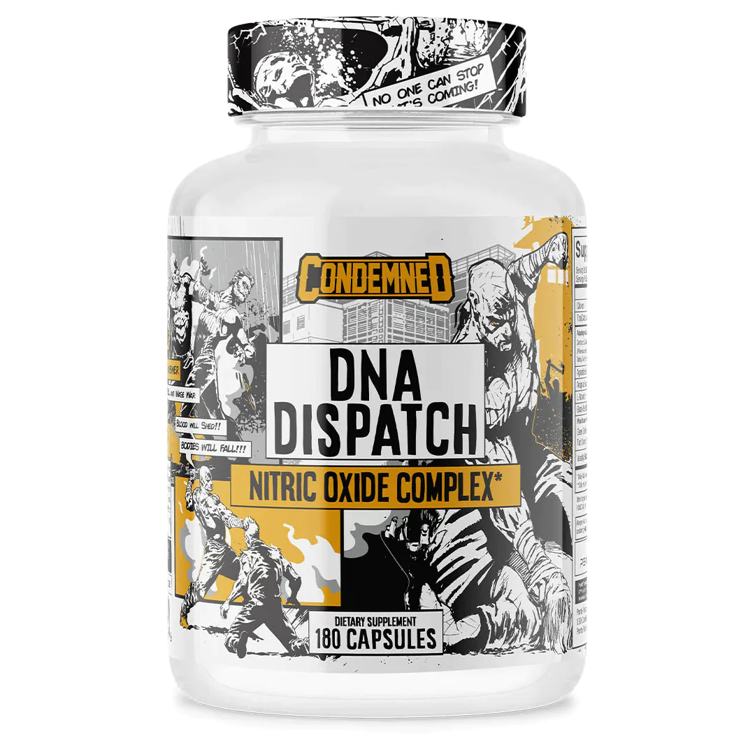 Condemned Labz DNA Dispatch 180 Capsules (BEST NITRIC OXIDE)