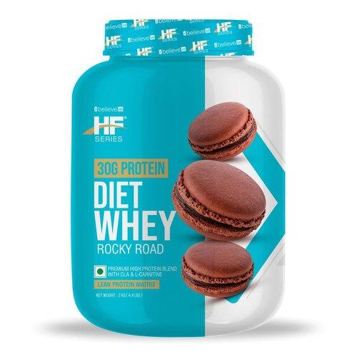 HF Series Whey Protein-Diet Whey lean protein Matrix Whey Protein  (2 kg, ROCKY ROAD) - The Muscle Kart.com