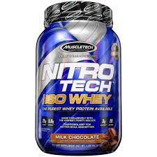 MuscleTech Nitro-Tech Iso Whey Protein, Milk Chocolate, - The Muscle Kart.com