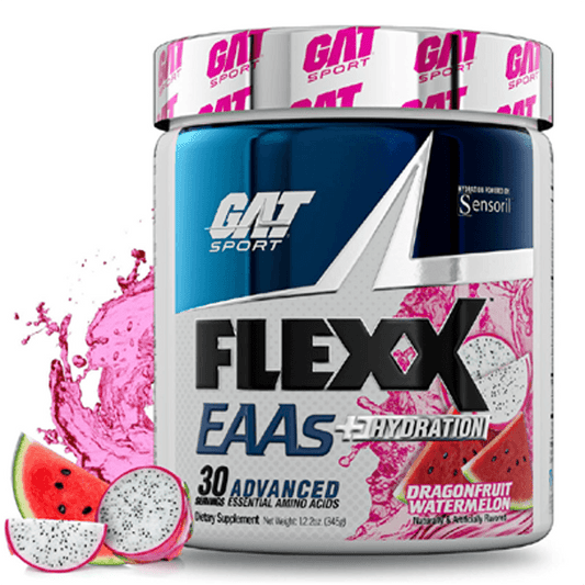 GAT Sport Flexx EAAs + Hydration, Watermelon, 30 Servings with Scan & Verify - The Muscle Kart.com