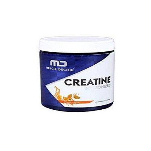 MD MUSCLE DOCTOR CREATINE MICRONIZED ORANGE FLAVOUR 70 SERVING - The Muscle Kart.com