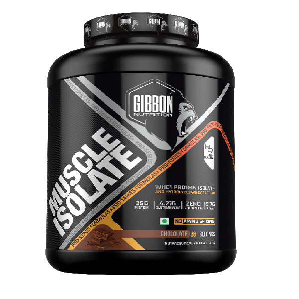 GIBBON Muscle Isolate 2KG Chocolate - The Muscle Kart.com
