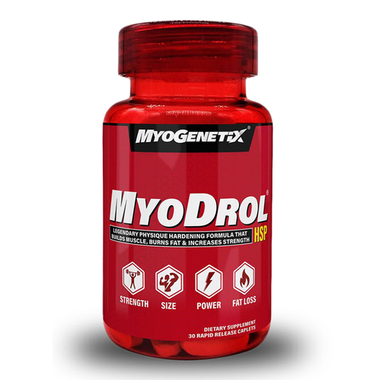 Myogenetix Myodrol-HSP® 30 Caplets Scan Code - The Muscle Kart.com