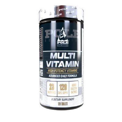 Pole Nutrition High‑Potency Multi Vitamins 120 Tablets - The Muscle Kart.com