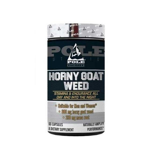 Pole Nutrition Horny Goat Weed 60 Capsules - The Muscle Kart.com