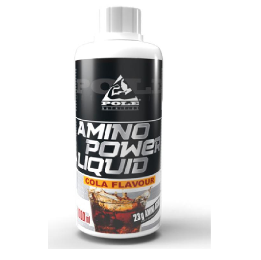 Pole Nutrition Amino Liquid Power 1000 Ml 23gm Protein Cola - The Muscle Kart.com