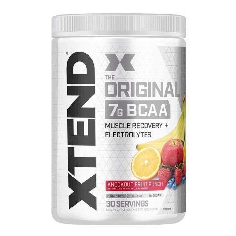 Xtend Bcaa 30 Servings (Knockout Fruit Punch) With Scratch Verify From Grace Enterprises - The Muscle Kart.com