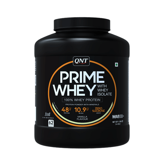 QNT Prime Whey 2 kg, Flavor-Coffee - The Muscle Kart.com