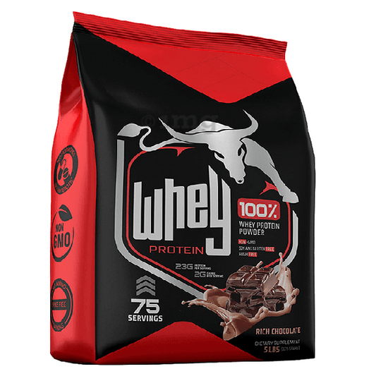 Bull Pharm Whey Protein Powder Rich Chocolate - The Muscle Kart.com