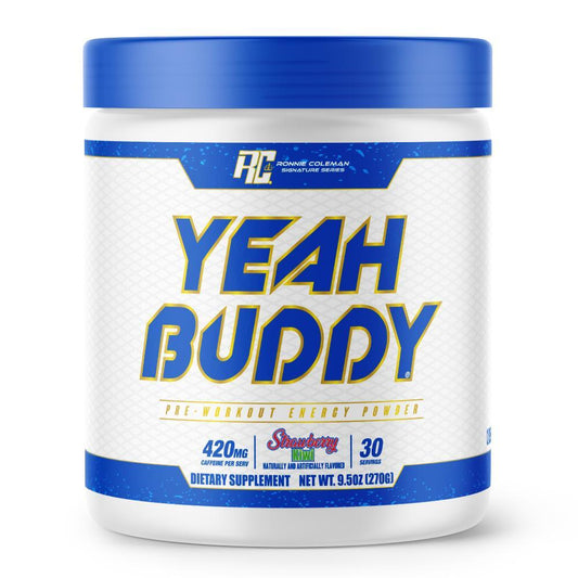 New Ronnie Coleman Signature Series Yeah Buddy 270 g Strawberry Kiwi - The Muscle Kart.com