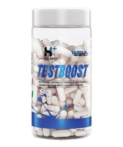 MUSCLE SCIENCE TESTBOOST | Testosterone Booster | Liver & Kidney Detox -120 Capsules - The Muscle Kart.com