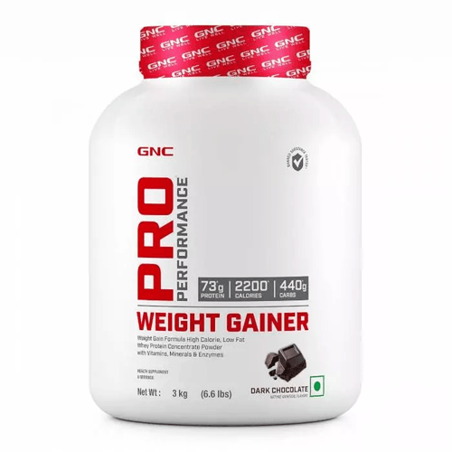 GNC Pro Performance Weight Gainer , 3 kg - The Muscle Kart.com